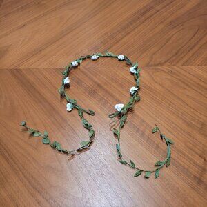 Faux Flower and Vine Crown - Halloween/Renn Faire/Cosplay/Festival